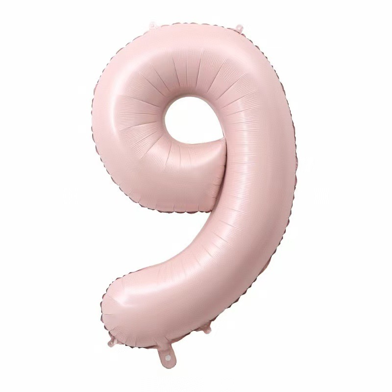 40 inch Pink Number 9