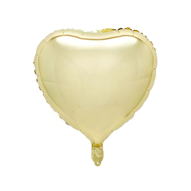 18 inch Gold Heart