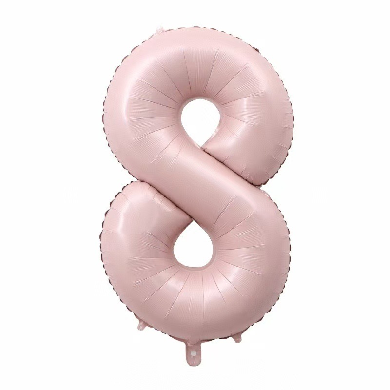 40 inch Pink Number 8