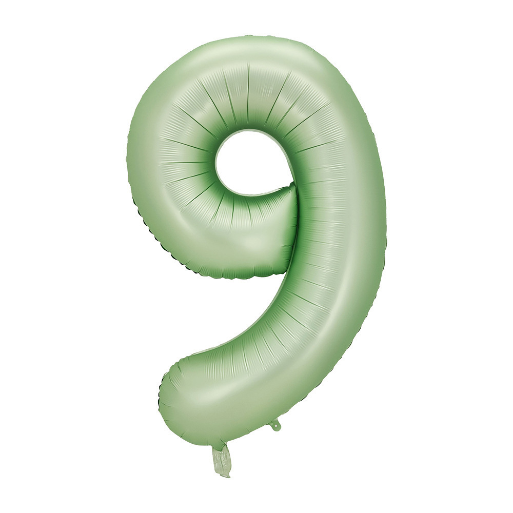 40 inch Green Number 9
