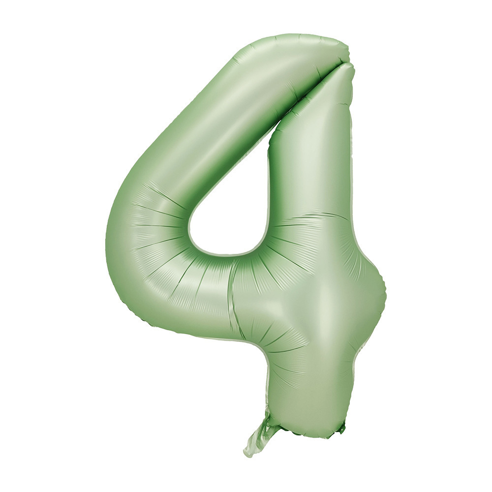 40 inch Green Number 4