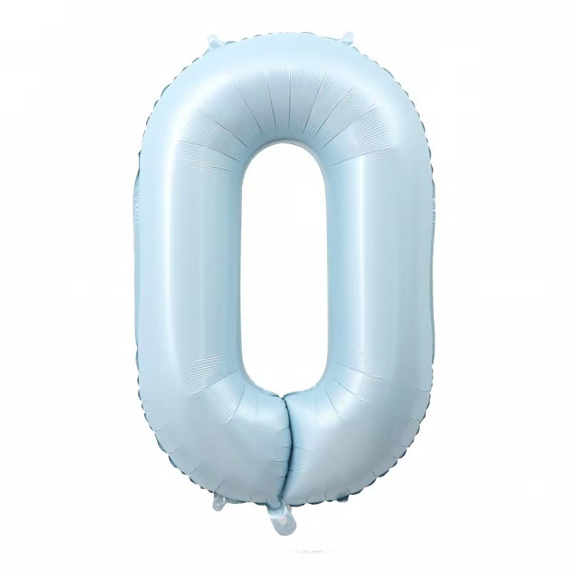40 inch Blue Number 0