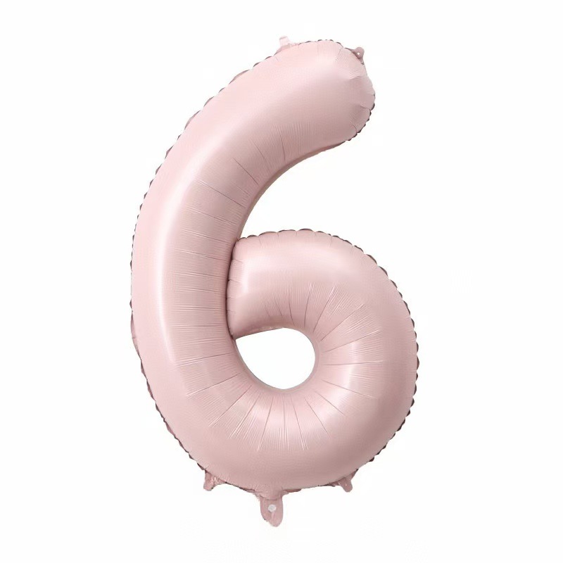 40 inch Pink Number 6