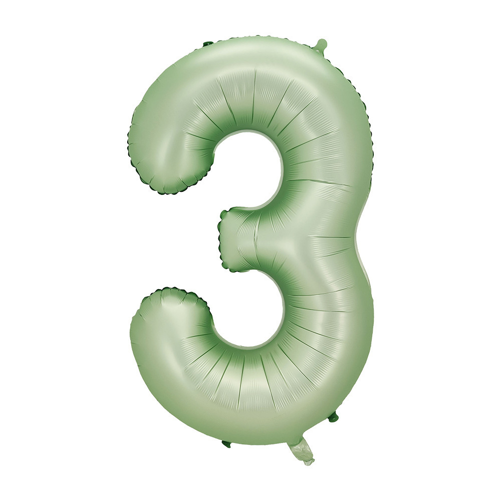 40 inch Green Number 3