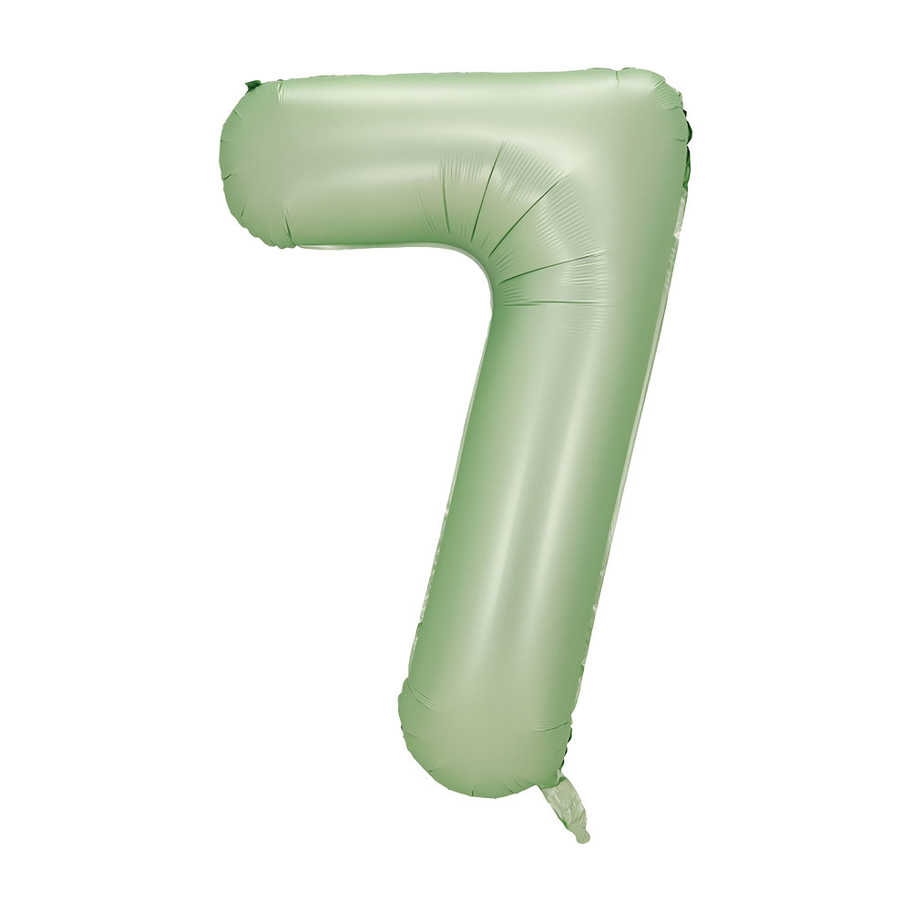 40 inch Green Number 7