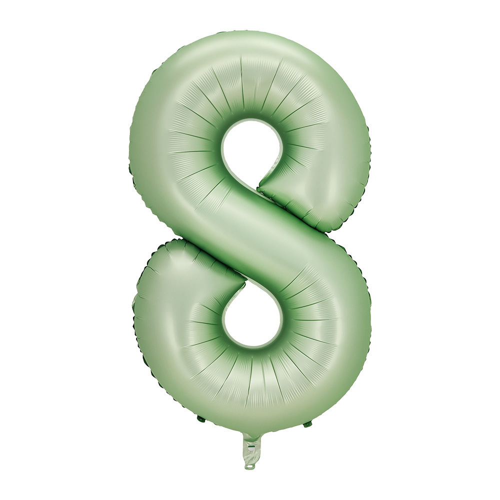 40 inch Green Number 8