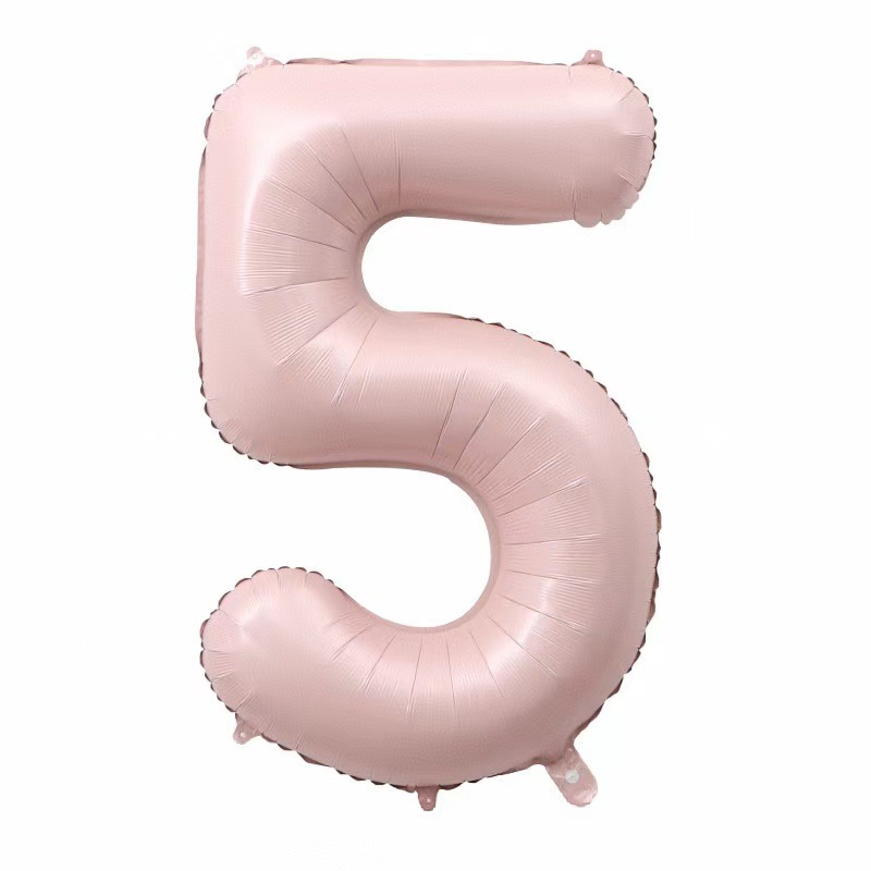 40 inch Pink Number 5